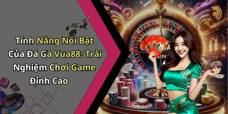 Tính Năng Nổi Bật Của Đá Gà Vua88: Trải Nghiệm Chơi Game Đỉnh Cao